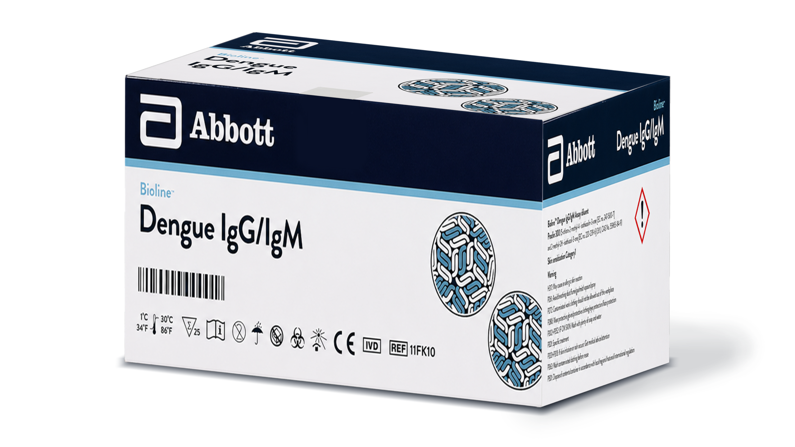 Rapid Test Kits:Vector Borne:Bioline Dengue IgG/IgM