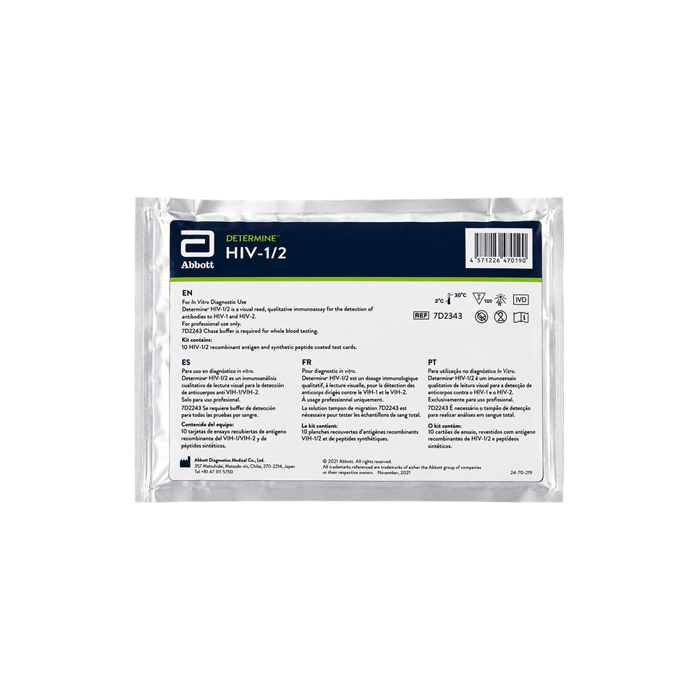 Rapid Test Kits:HIV/STI:Determine HIV 1/2